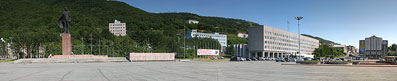 Петропавловск-Камчатский. Театральная площадь.